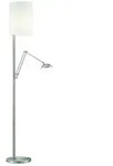 Knapstein LED Stehleuchte 952, Uplight + Leselicht, 31.5W 2700K, CRi >90, separat
