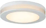 HEITRONIC LED Einbau-Downlight AURORA mit seitlichem Lichtkranz, IP44, &Oslash; 8cm, 6W