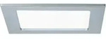 Paulmann LED Einbauleuchte QUALITY PREMIUM PANEL LED, eckig, IP44, 1x12W, 4000K,