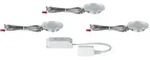 Paulmann 3er-Set LED M&ouml;beleinbauleuchte WHIRL MINI LED, rund, 65mm, , 230V/700mA,