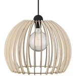 Nordlux Pendelleuchte CHINO 40, E27, IP20, Holz, braun NORD-84843014