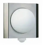 Albert Au&szlig;enwandleuchteTyp Nr. 6112 mit Bewegungsmelder (Typ 6127), IP44, eckig,