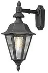 Konstsmide Wandleuchte PALLAS DOWN BIG, H&ouml;he 53.5cm, E27 max. 60W, Schwarz,