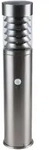 HEITRONIC Sockelleuchte SATURN 2/500, IP44, 50cm, mit Sensor, E27 max. 12W, Edelstahl