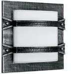 Albert Outdoor Wand- und Deckenleuchte Typ Nr. 6262, eckig, 2 Querstreben, IP44, E27