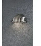 Konstsmide Wandleuchte TORINO, Breite 20cm, E14 max. 25W, Edelstahl 304 / Acrylglas