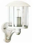 Albert Au&szlig;enwandleuchte Landhausstil Vintage Typ Nr. 1834, stehend mit Arm, IP23,