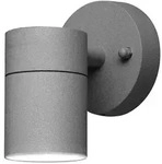 Konstsmide Au&szlig;en-Wandleuchte MODENA, GU10 max. 35W, Grau, Aluminium / Klarglas