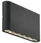 Nordlux LED Au&szlig;enleuchte KINVER Wandleuchte, 6W LED, 3000K, IP54, schwarz