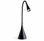 Faro LED Tischleuchte LENA 3W, 4000K, IP20, mit Flexarm, schwarz gl&auml;nzend FAR-52058