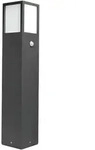 CMD Creative Metalldesign Outdoor Stehleuchte mit Bewegungssensor, IP54, eckig, 65cm,