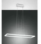 Fabas Luce LED Pendelleuchte BARD, 92x32cm, dimmbar, 52W 3000K 5180lm, wei&szlig;