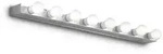 Ideal Lux Wandleuchte / Spiegelleuchte PRIV&Egrave; AP8, 8-flammig, E14, Chrom IDEA-045634