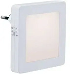 Paulmann LED Stecker-Nachtlicht ESBY, Rund, mit Steckdose und Bewegungssensor, 0.2W
