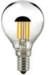 SIGOR LED Filament-Kopfspiegellampe P45 Silber, E14, 4.5W 2700K 400lm 180&deg;, dimmbar,