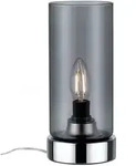 Paulmann Tischleuchte PINJA, E14 max. 20W, mit Touch-Dimmer (stufenweise), Chrom /