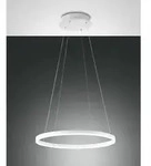 Fabas Luce LED Pendelleuchte GIOTTO, &Oslash; 60cm, 36W 3000K 3780lm, dimmbar, Wei&szlig;
