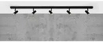 Nordlux LED Deckenleuchte OMARI Spot Schiene, 5-flammig, 3,2W, 2700K, schwarz