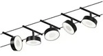 Paulmann LED Seilsystem CORDUO CIRCLE, Basisset, 230V / sek. 12V DC, 5x 5W 3000K,