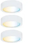 Paulmann CLEVER CONNECT 3er Starter-Set LED M&ouml;belspot DISC, 12V DC, Funksteuerung,
