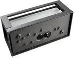 HEITRONIC Au&szlig;enwandleuchte SEVILLA mit Lamellen, IP65, E27, anthrazit HEI-500614