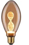 Paulmann LED Lampe B75 INNER GLOW HELIX E27, 3,5W, 1800K, 180lm, gold PAUL-28884