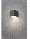 Konstsmide HighPower LED Au&szlig;en-Wandleuchte MONZA DOWN, 6W 3000K 550lm, Anthrazit /
