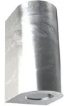 Nordlux Outdoor Wandleuchte CANTO MAXI 2, IP44, 2x GU10, verzinkt NORD-49721031