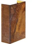 Nordlux LED Au&szlig;enwandleuchte FOLD 10, IP54, 7W 3000K 200lm 2x 120&deg;, Corten