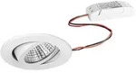 Brumberg Outdoor LED Einbaustrahler-Set, IP65, rund, 230V AC, 6W 3000K 650lm 38&deg;,