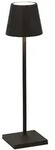 Zafferano LED Akku-Tischleuchte POLDINA MICRO, &Oslash; 7cm, 1,8W, 2200-3000K, schwarz