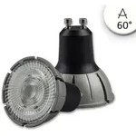 ISOLED Vollspektrum LED Strahler COB, GU10, 7W 4000K 500lm 594cd 60&deg;, CRi >98,