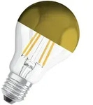 Ledvance LED Kopfspiegel-Filamentlampe CLASSIC MIRROR A60 CL GOLD, E27, 4W 2700K