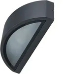 HEITRONIC Au&szlig;enwandleuchte HOJA, IP54, halbrund, Up/Down, mit optionaler