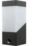 HEITRONIC Au&szlig;enwandleuchte MADELEINE, IP44, E27, Alu-Druckguss / PC, anthrazit /