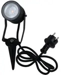 HEITRONIC LED Erdspie&szlig;strahler PASAS, 6W, 3000K, 410lm, IP65, anthrazit HEI-500031