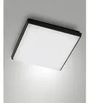 Fabas Luce LED Bad-Deckenleuchte DESDY, IP54 IK10, eckig, 30 x 30cm, 30W 3000K