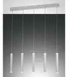 Fabas Luce LED Pendelleuchte PRADO, 5x 6,5W, 3000K, 3600lm, IP20, wei&szlig;
