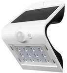 HWH LED Solar-Wandleuchte mit PIR-Sensor, IP65, 1.5W 3000K 220lm 120&deg;, inkl. Akku, 2