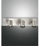Fabas Luce Spotleuchte MODO, IP20, 3-flammig, 3x GU10 max. 35W, dreh- und schwenkbar,