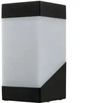 HEITRONIC Au&szlig;enwandleuchte MADELEINE, IP44, E27, Alu-Druckguss / PC, anthrazit /
