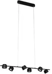 Paulmann LED Pendelleuchte PURIC PANE I 3STEP DIM, 6-flammig, 6x 4.5W 2700K 350lm