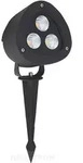 Megatron LED Erdspie&szlig;leuchte GARTIA L, IP65, 20W 3000K 2200lm 24&deg;, Anthrazit, inkl.