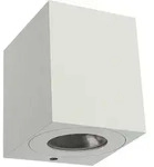 Nordlux LED Outdoor Wandleuchte CANTO KUBI 2, IP44, 12W 3000K 500lm 2x75&deg;, wei&szlig;