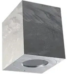 Nordlux LED Outdoor Wandleuchte CANTO KUBI 2, IP44, 12W 3000K 500lm 2x75&deg;, verzinkt