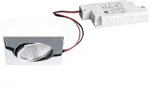 Brumberg LED Einbaustrahler-Set BB05 inkl. Konverter, IP20, eckig, 230V, 6W 3000K