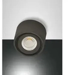 Fabas Luce LED Deckenspot ANZIO, 6W 3000K 540lm, Aluminium, schwenkbar, Anthrazit
