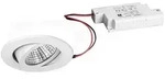 Brumberg Outdoor LED Einbaustrahler-Set inkl. Konverter, IP65, rund, 230V, 6W 3000K