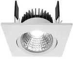 Deko-Light LED Deckeneinbauleuchte COB-68-350mA-ECKIG, stromkonstant, 6W 4000K...