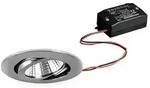 Brumberg LED Einbaustrahler-Set BB03 inkl. Konverter, IP20, rund, 230V, 6W 3000K